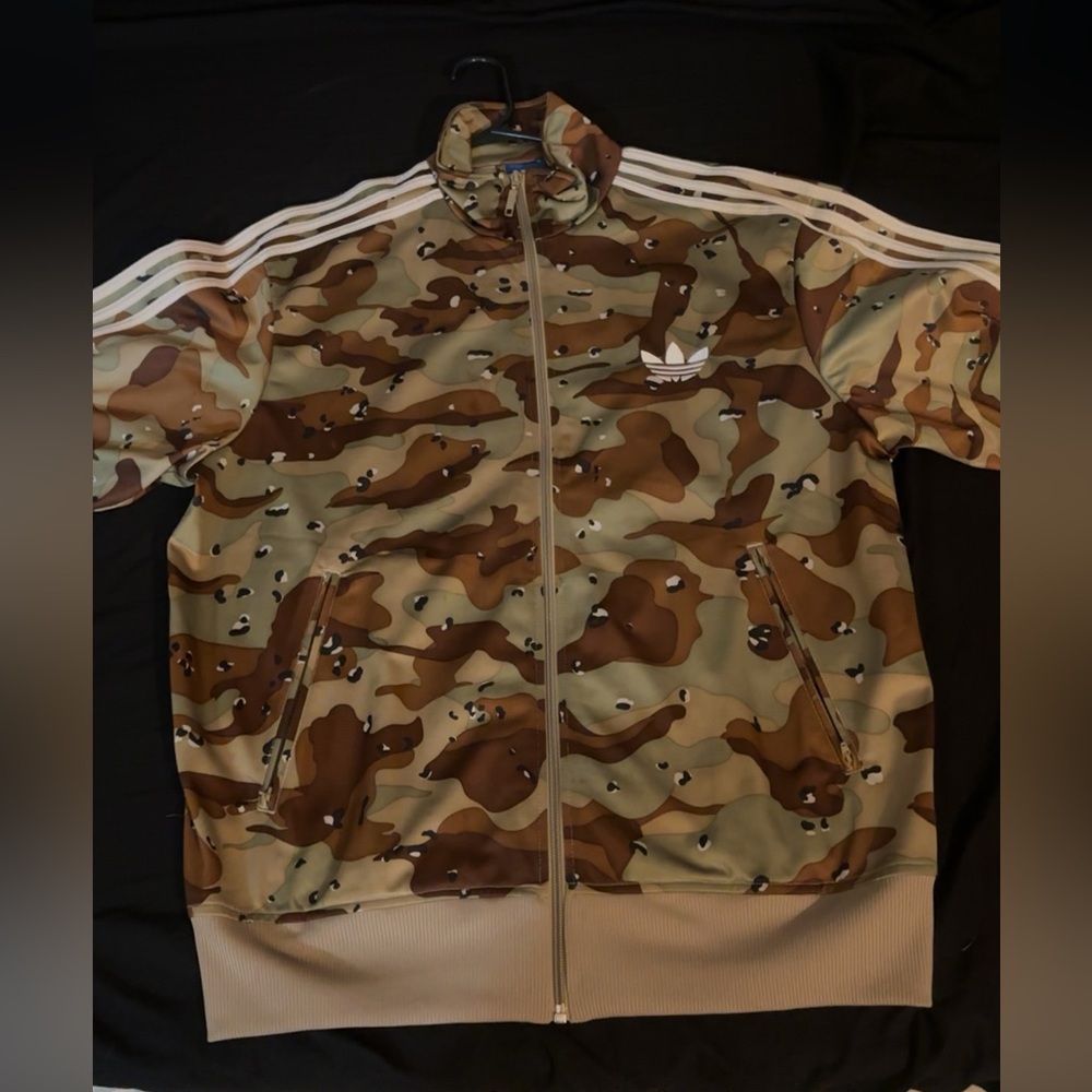 Adidas camo jacket